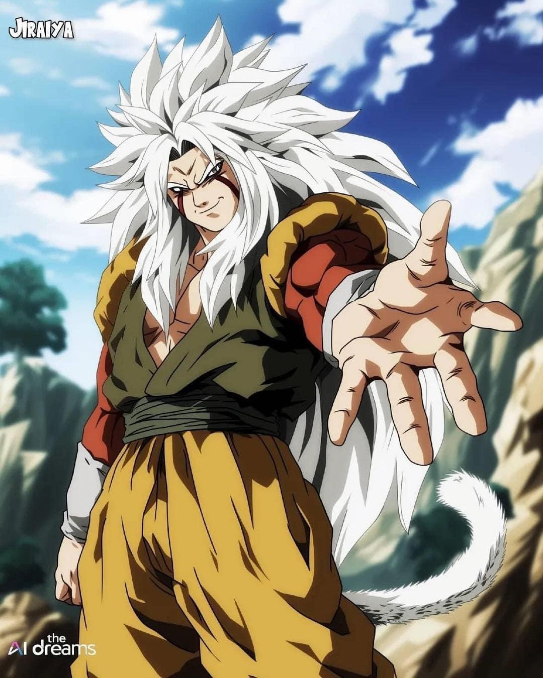 Jiraiya en el universo de Dragon Ball