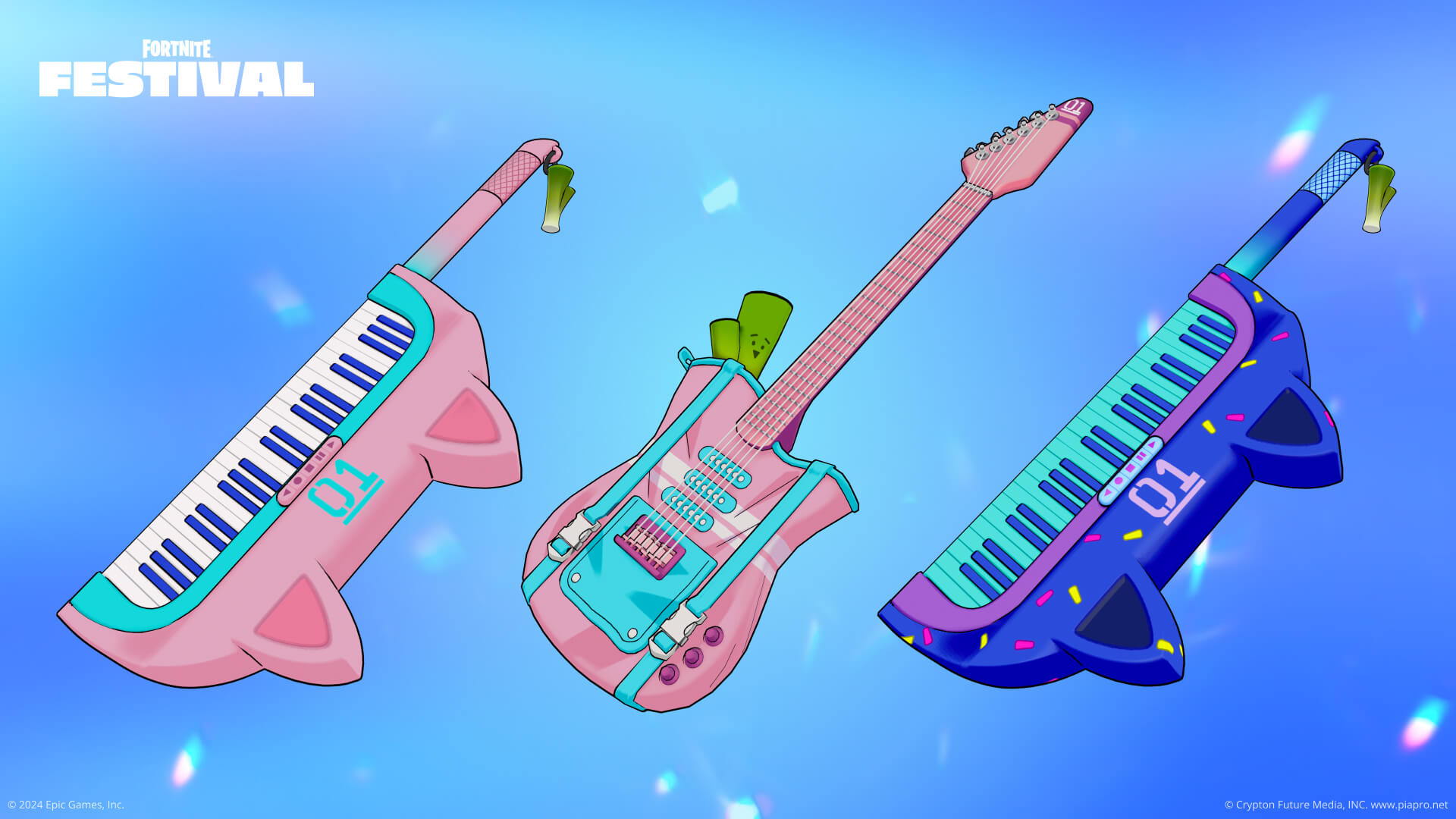 instrumentos pase Hatsune Miku