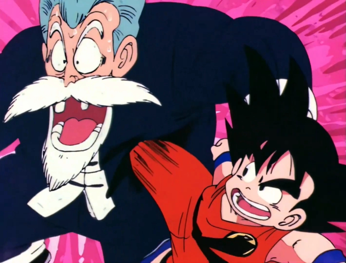 Goku vs Jackie Chun Goku vs Jackie Chun