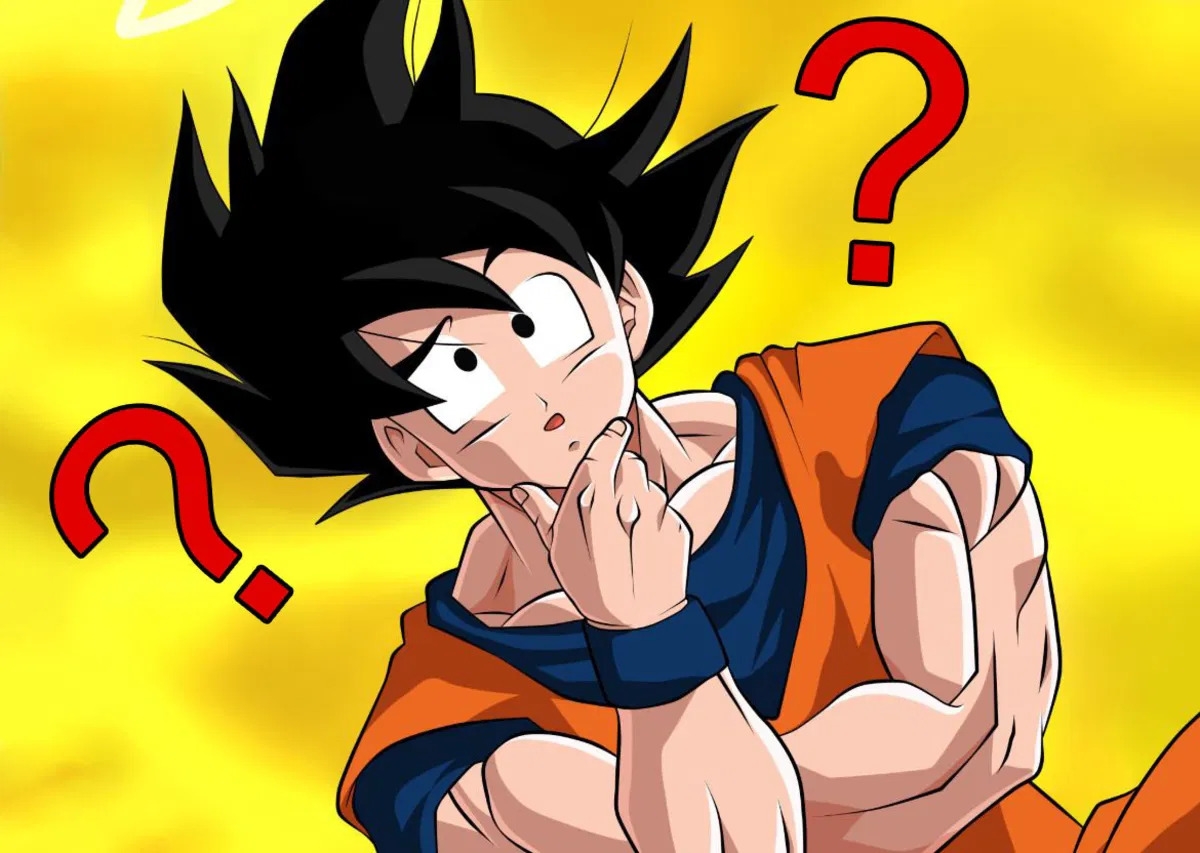 Goku Pensando 