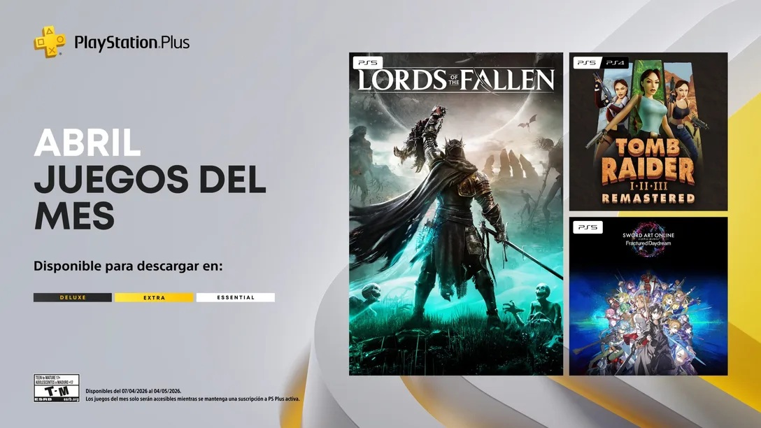 Juegos de abril / PlaySation Plus