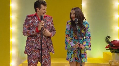 Nancy y Jimmy tuvieron su debut en televisión cantando "Eres tú"