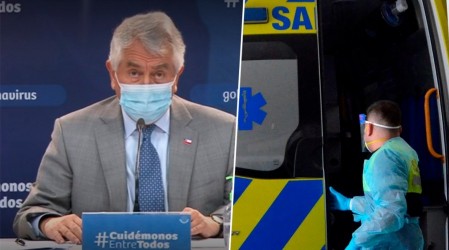 Ministro Paris: "Los casos nuevos han disminuido un 19% en los últimos días"
