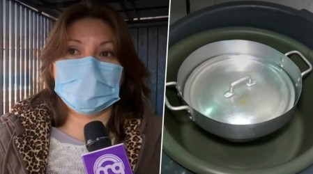 Delincuentes se robaron comida y gas para olla común en Renca