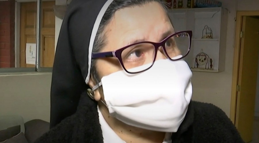 Hermana Nora del Hogar Santa Clara: 'Hay donaciones que ya no llegan por la pandemia'