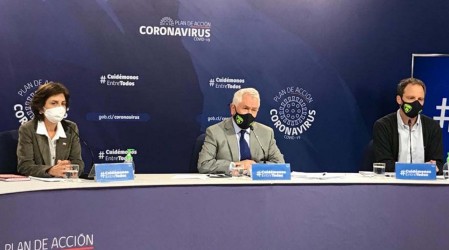 Ministro Paris sobre incidentes: "Aumenta los riesgos de contagios"