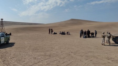 Conmovedor relato de venezolana que fue rescatada en el desierto: "Pensé que era nuestro fin"