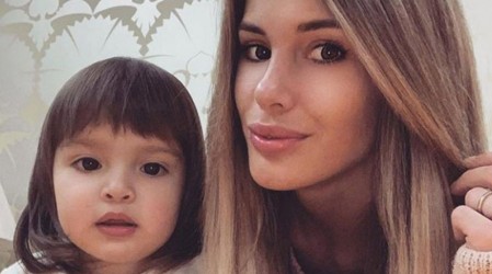 "Son igualitas": Gala Caldirola sorprende con match de look con su pequeña hija