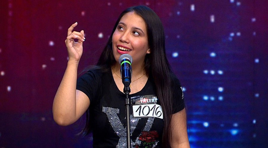 Anaís Ramírez llenó de dulzura el escenario de Got Talent Chile