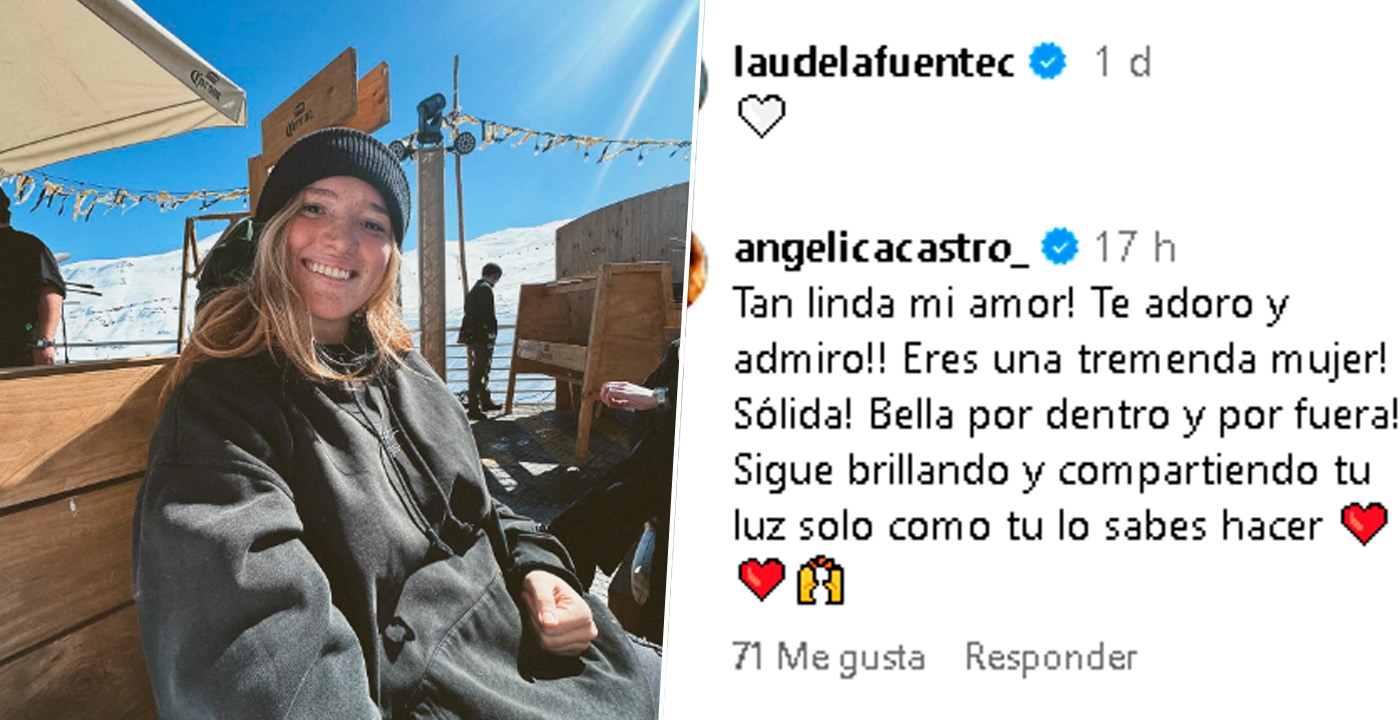 Angélica Castro y Laura de la Fuente