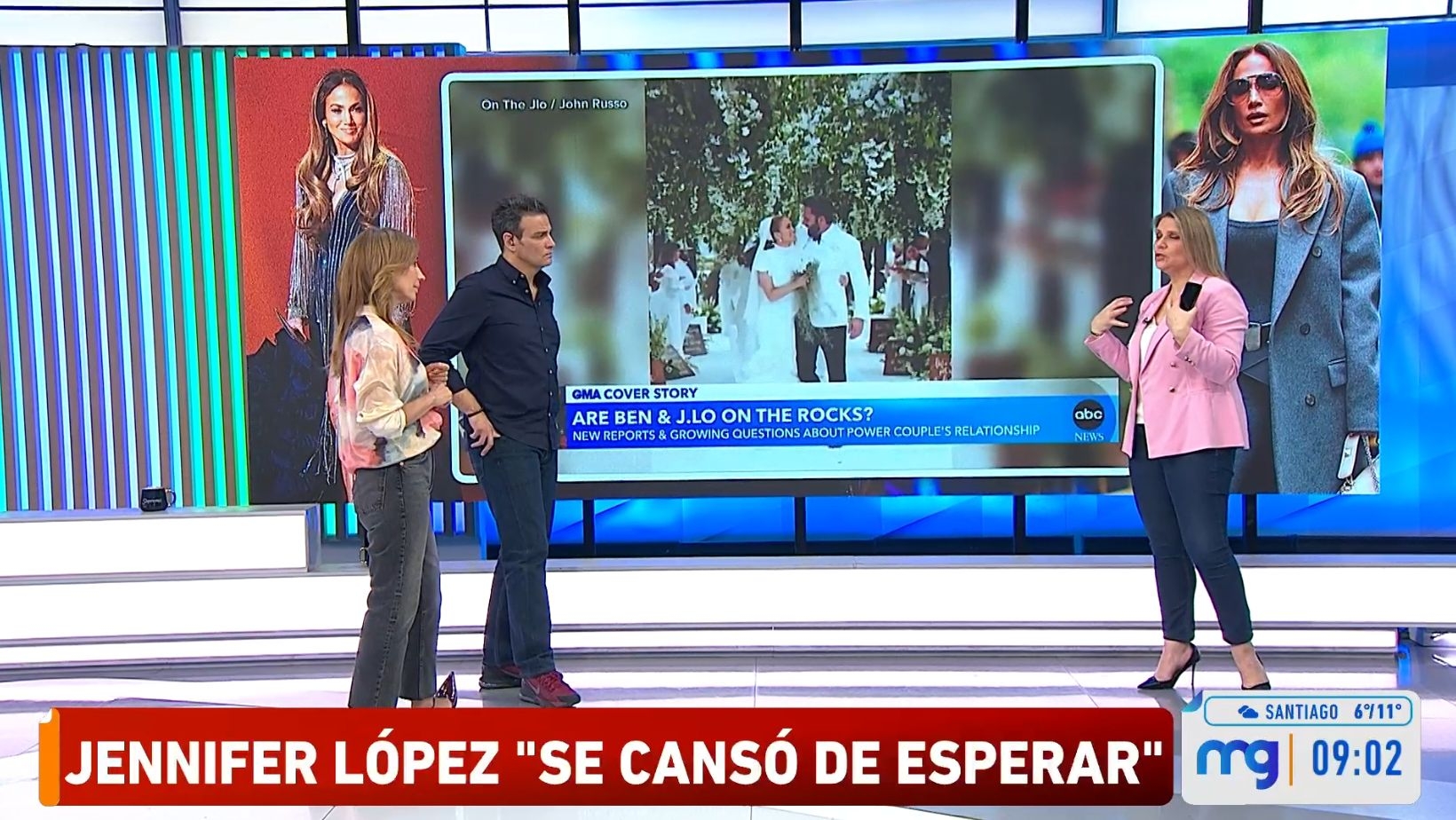 Mucho Gusto sobre divorcio entre JLO y Ben