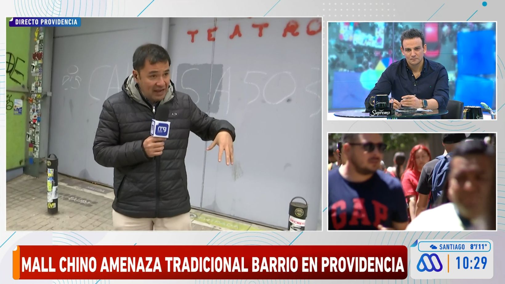 Roberto Saa desde Providencia