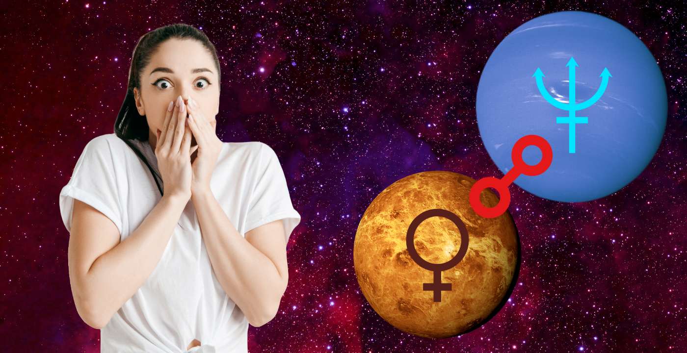 Venus en oposición a Neptuno