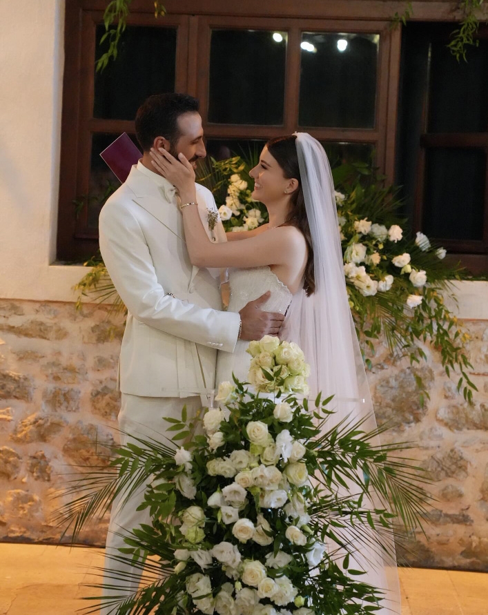 Matrimonio de Beril Pozam y Ersin Arici