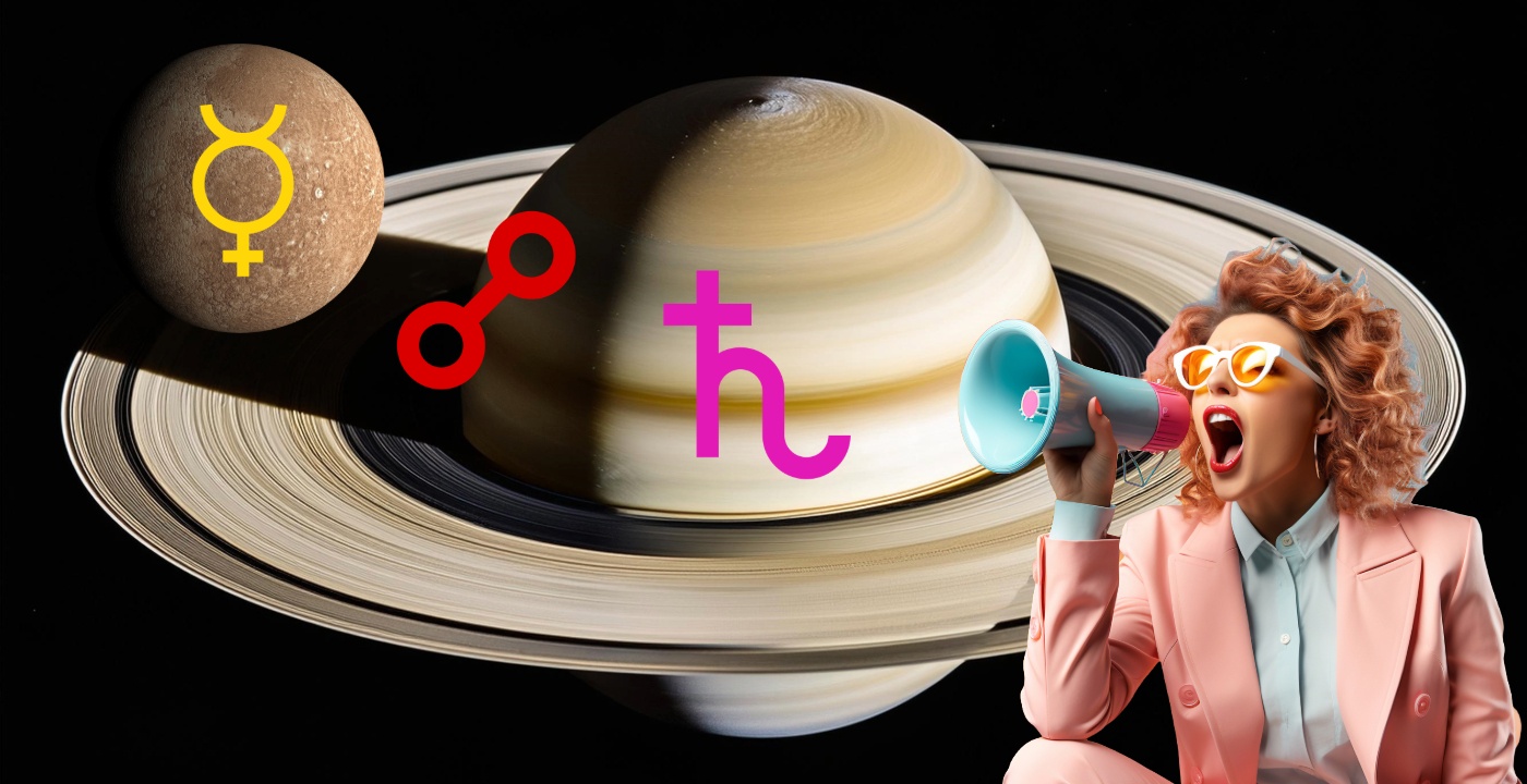 Mercurio en oposición a Saturno