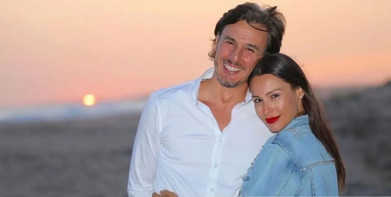 Pampita y Roberto García Moritán