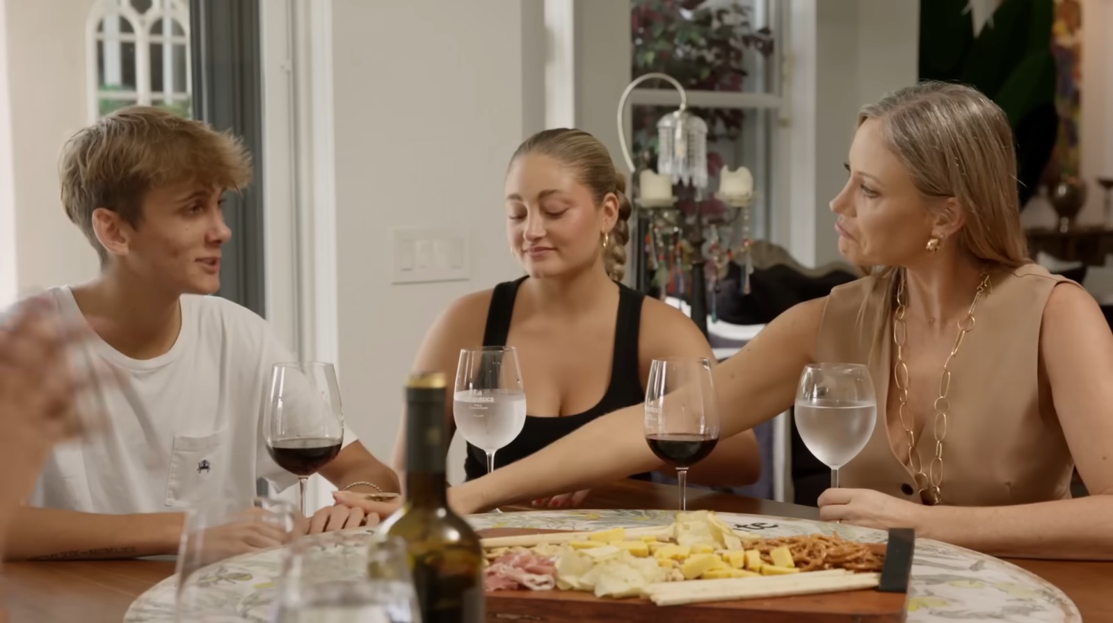 Vicente Araneda, Florencia Araneda y Marcela Vacarezza