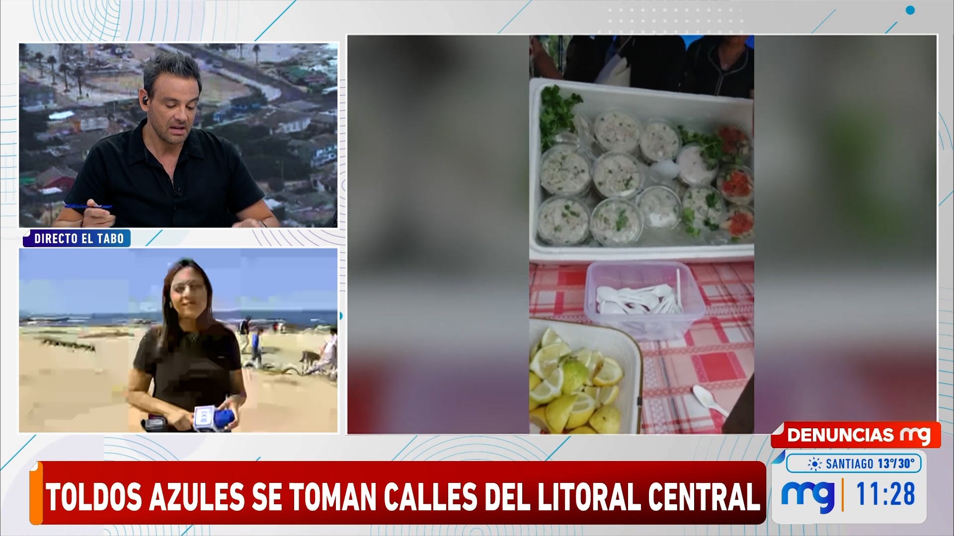 Venta de conejos y comida ilegal en El Tabo