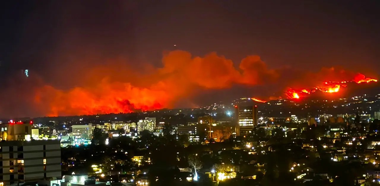 Incendio en Los Angeles