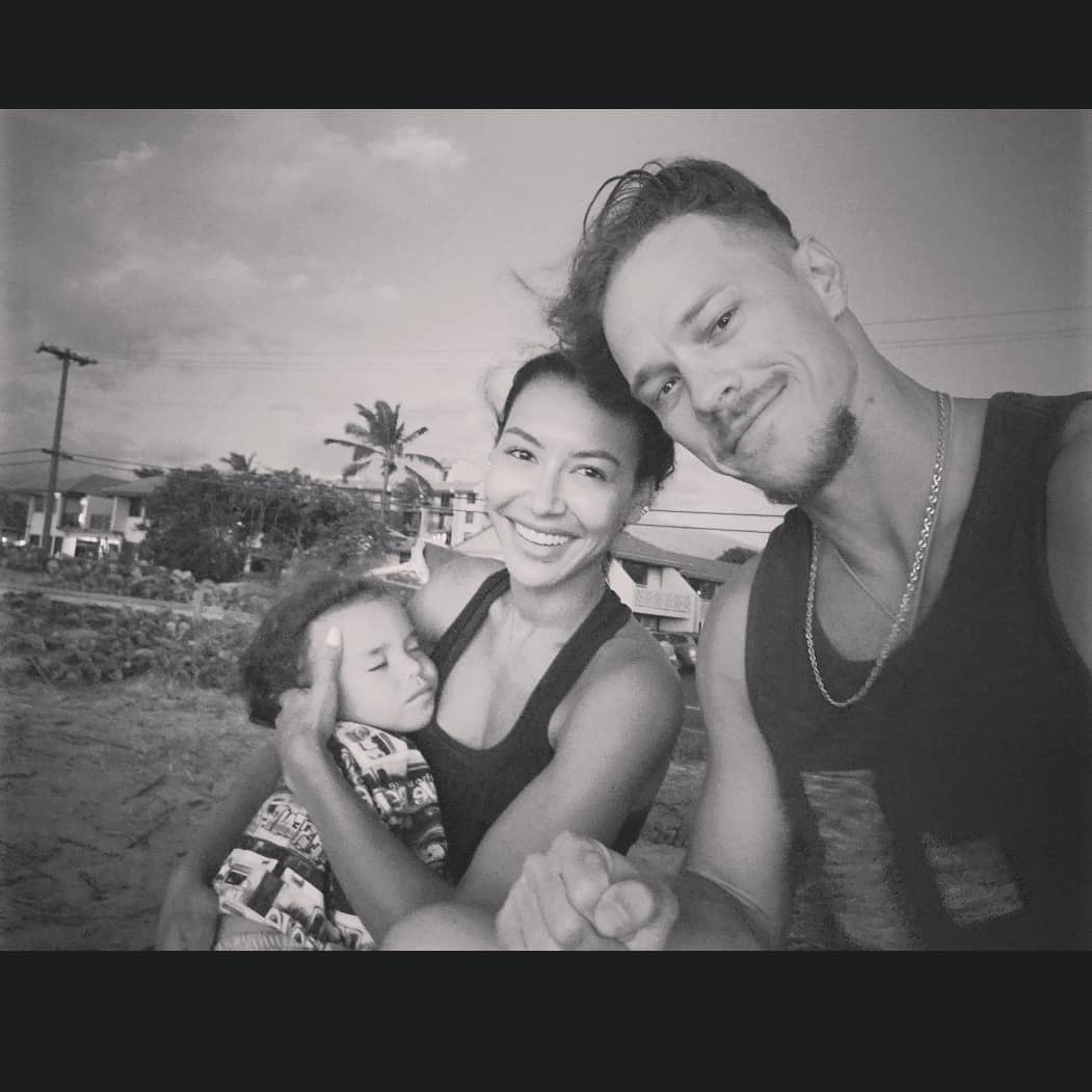 Naya Rivera, Ryan Dorsey y Josey Dorsey