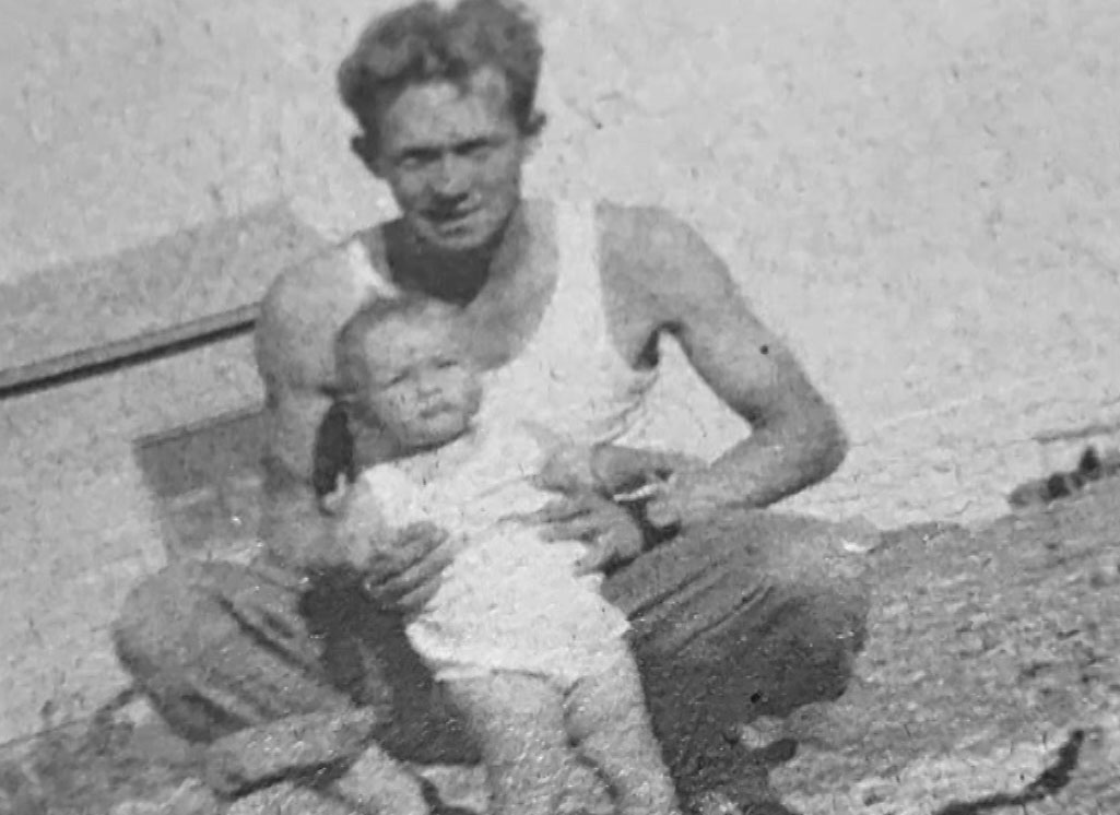 Schlomit Baytelman y su padre