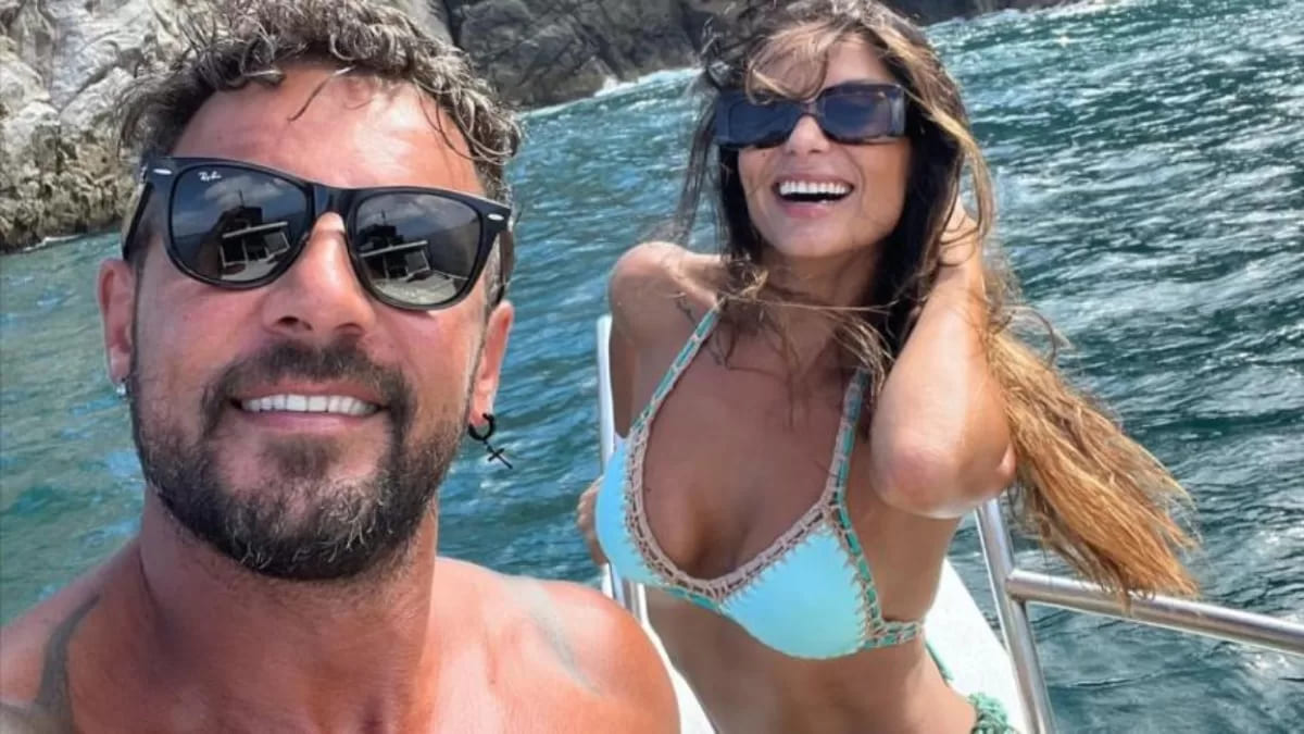 Mariela Román y Fabricio