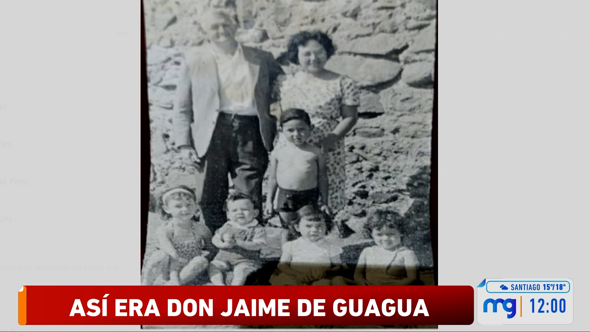 Foto familiar Don Jaime