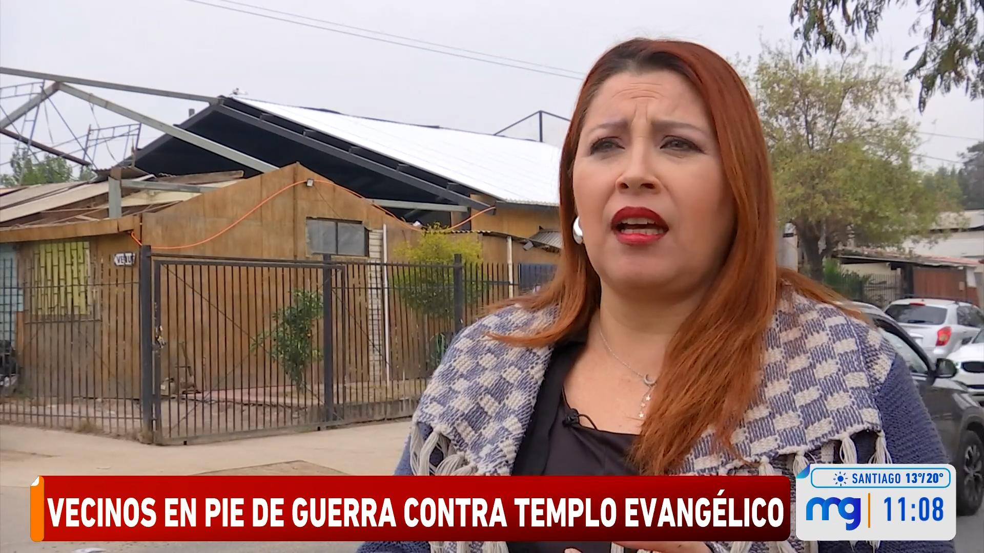 Vecinos en pie de guerra contra templo evangélico