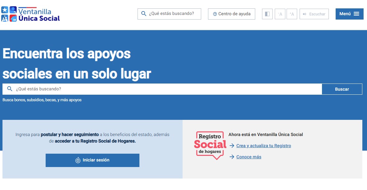 Ventanilla Única Social