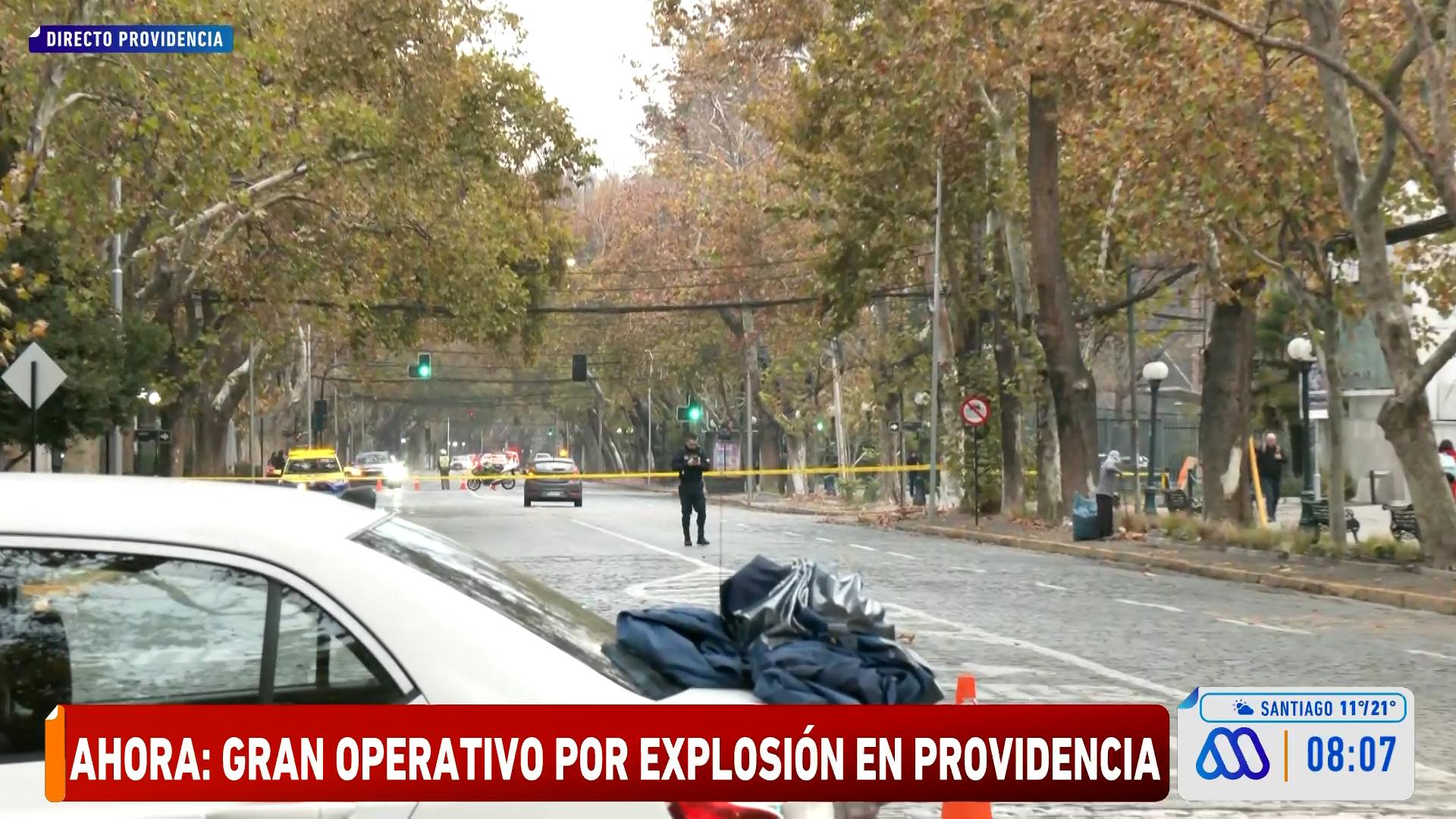 Explosión en Providencia