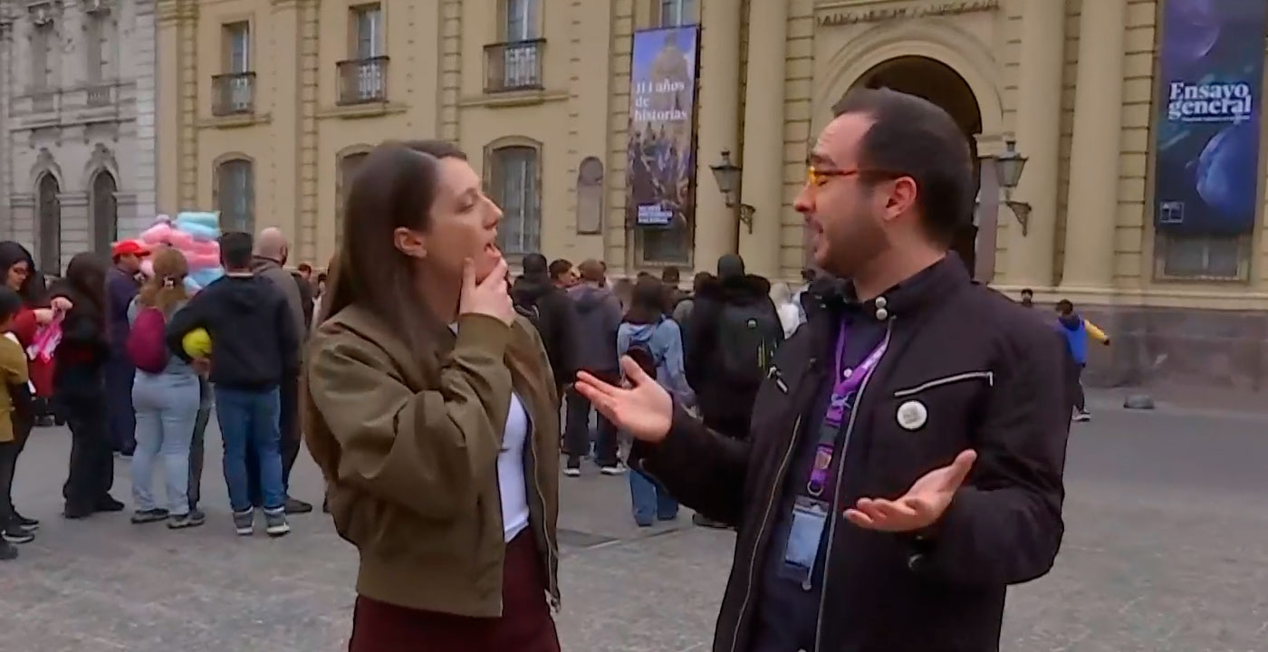 Darynka Marcic en el Museo Histórico Nacional
