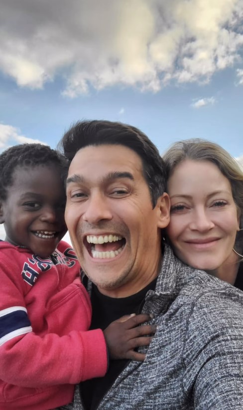 Marcela Vacarezza, Rafa Araneda y Benji Araneda