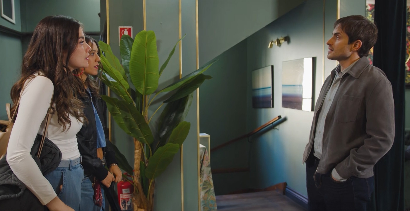 Ignacia, Karina y Joaquín