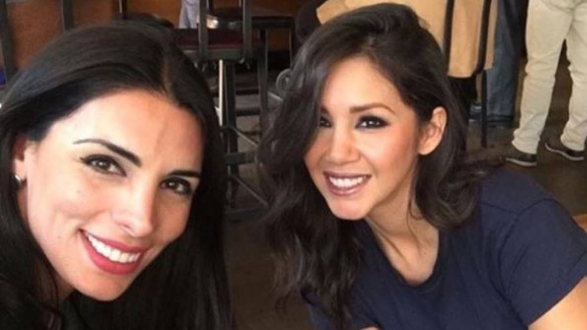 Jocelyn Medina y Mariuxi Domínguez