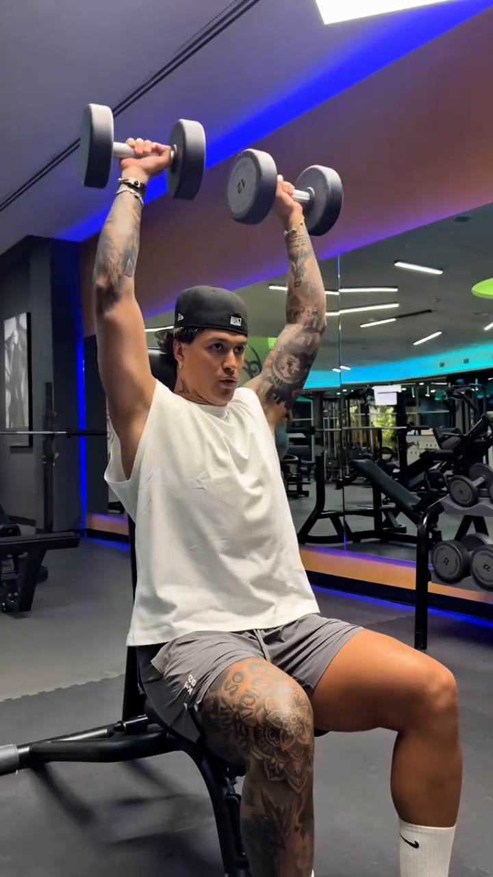 Nicolás Solabarrieta en el gimansio