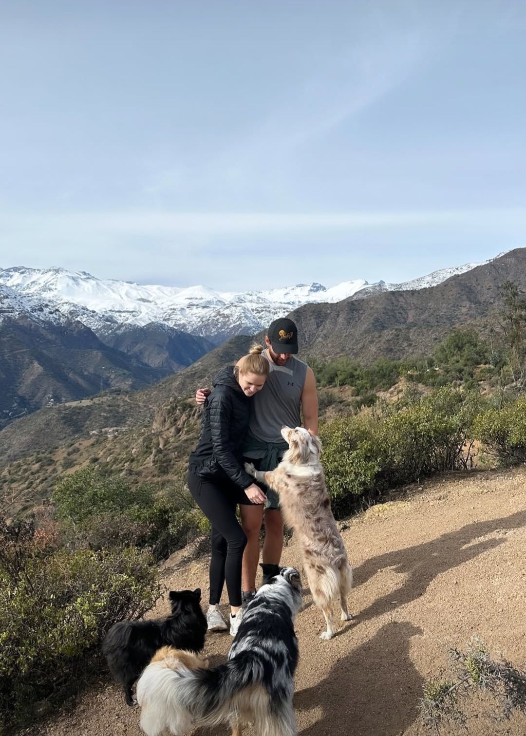 "¡Chile está precioso, amor!": La escapada al cerro de Inna Moll con su ...