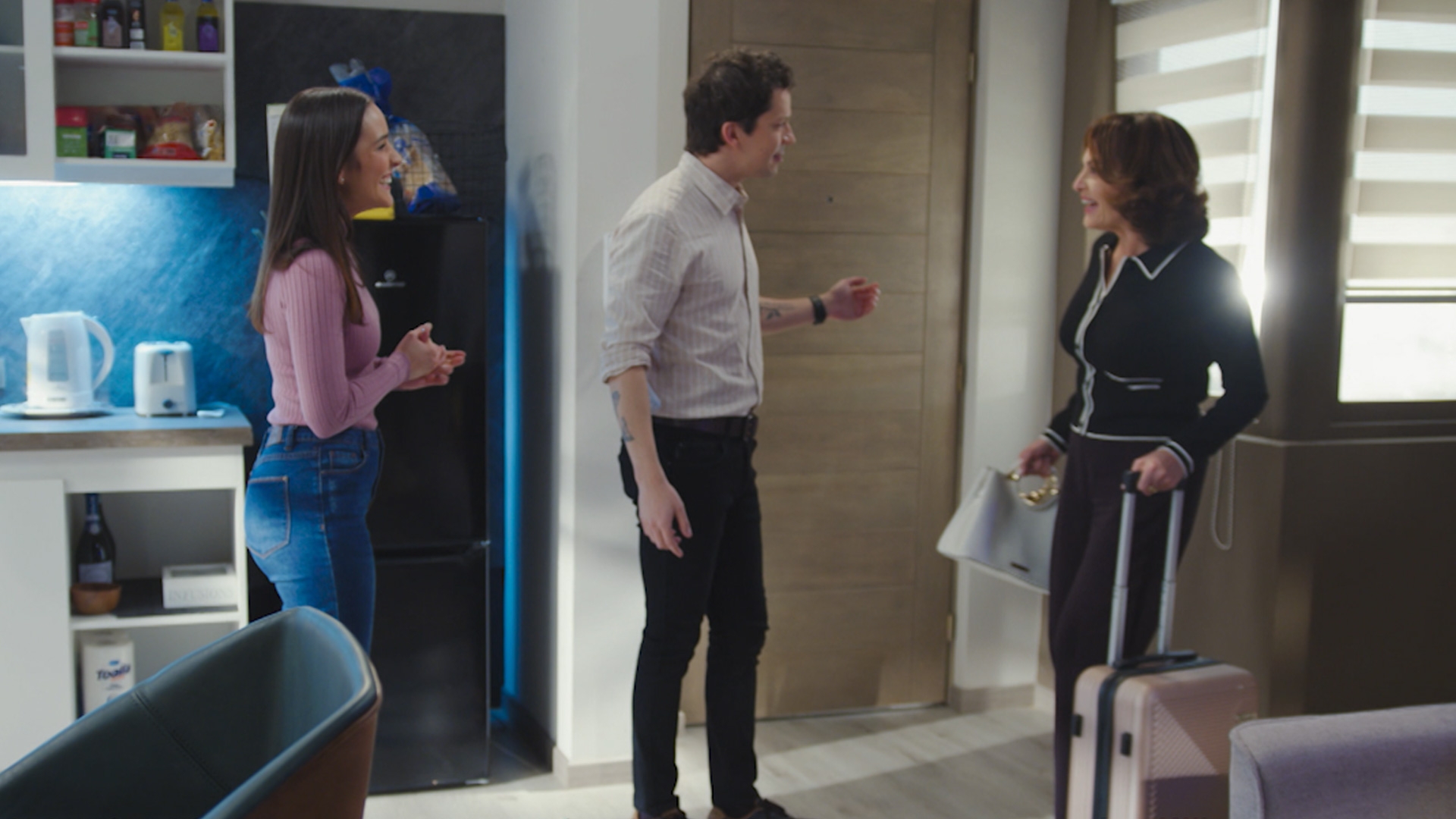 Jessica, Bastián y Bernardita