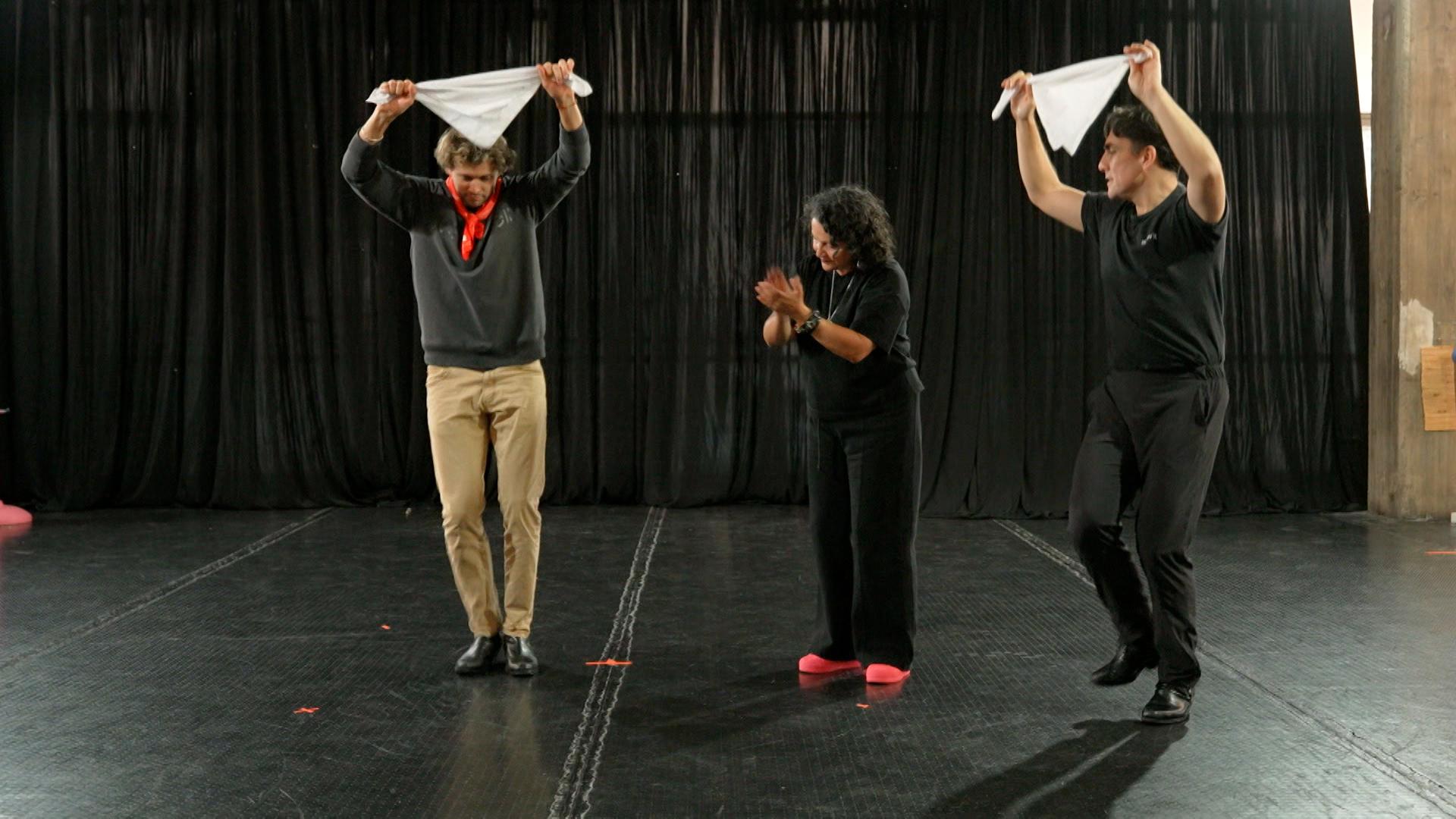 Clases de cueca con Joaquín Méndez