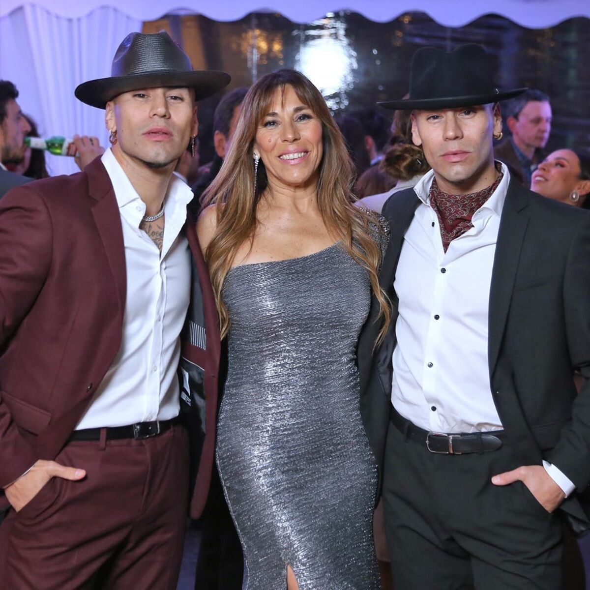 Power Peralta y su madre