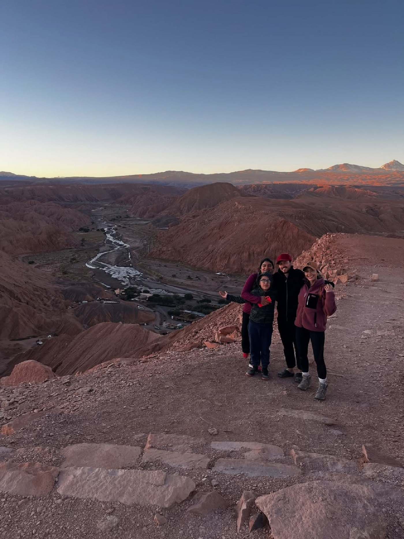 Renata y Marcos en el desierto de Atacama / Instagram