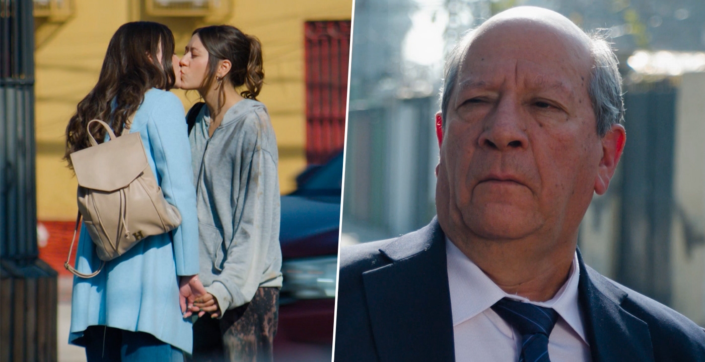 Luis Emilio ve a Karina e Ignacia