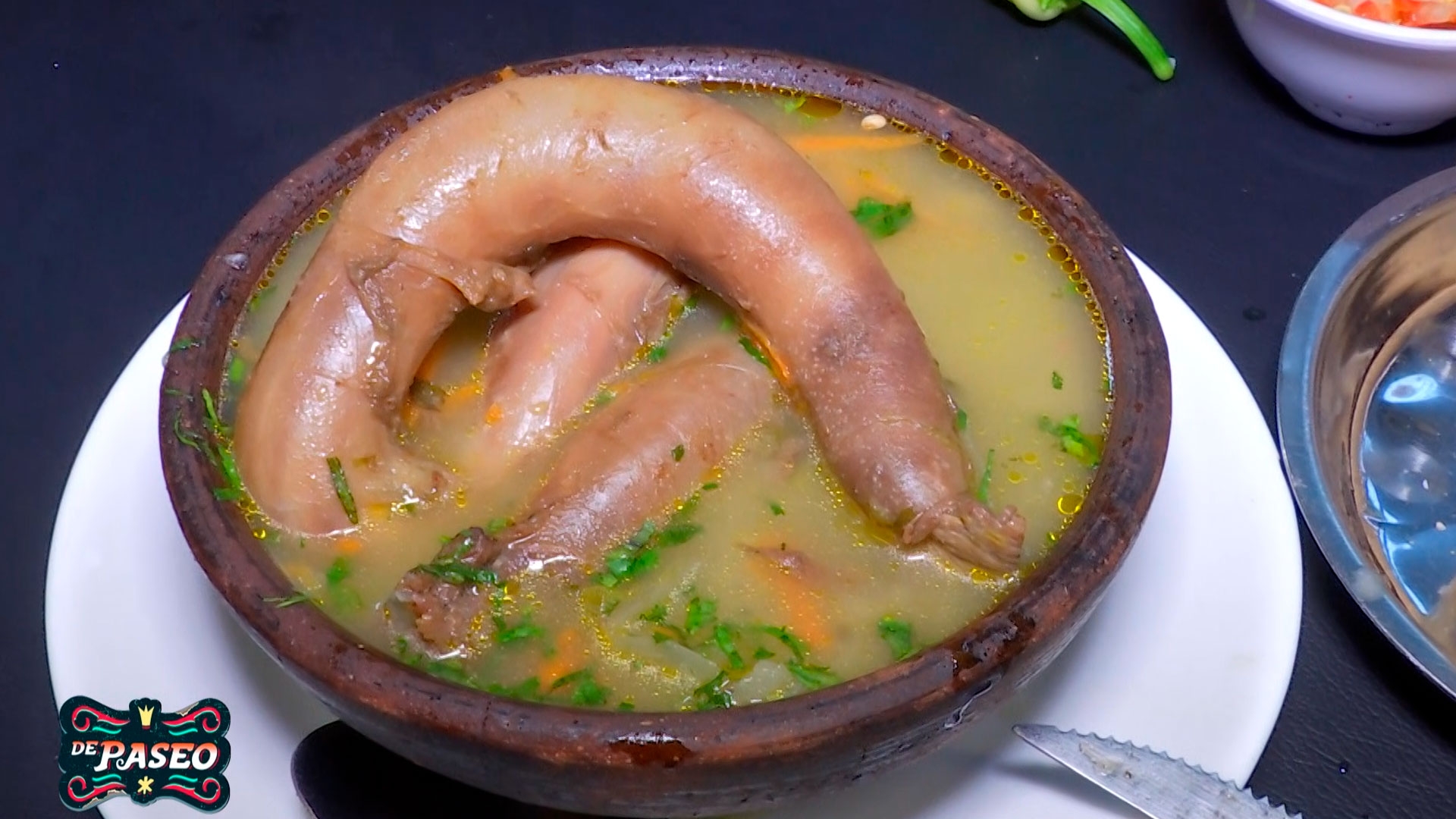 Caldo de pene de toro en El Tata