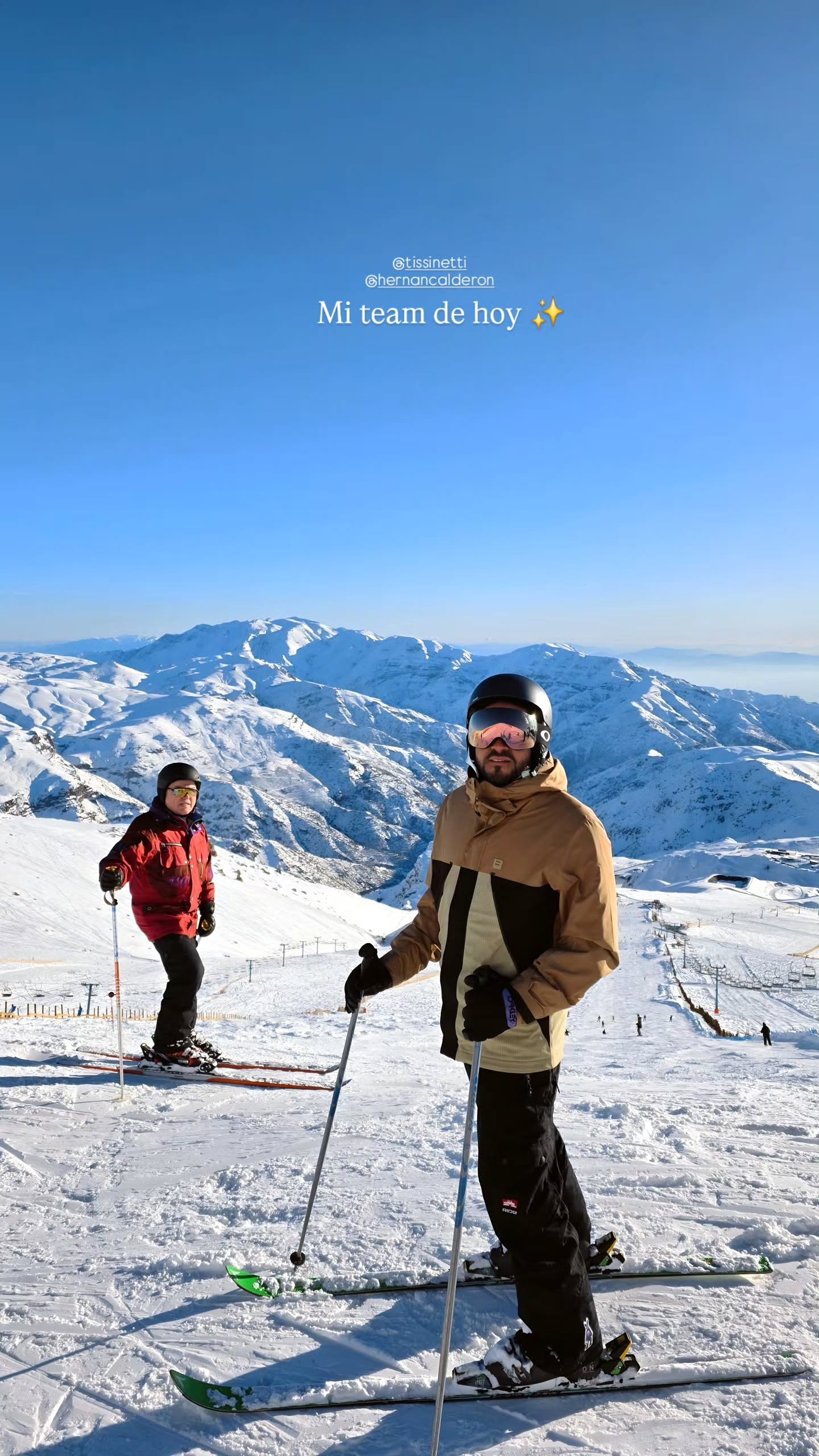 Hernán Calderón y Renzo Tissinetti