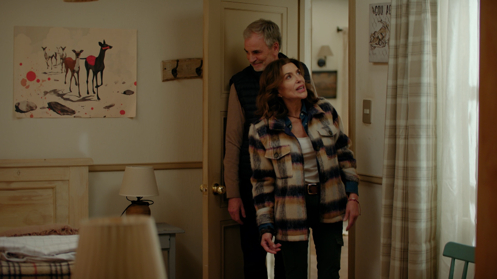 Carlos (Alvaro Rudolphy) y Karla (Carolina Arregui)