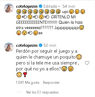 Comentarios de Coté López