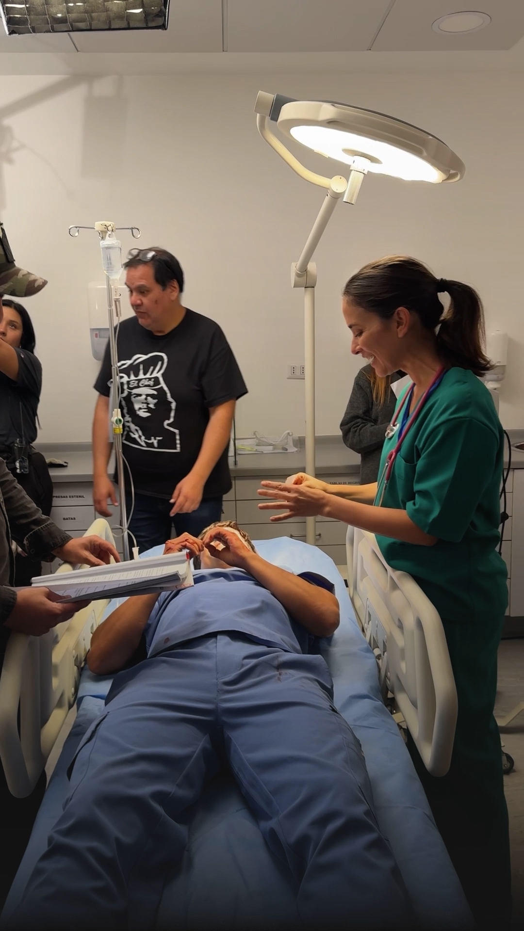 Backstage Los Casablanca