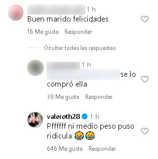 Comentario Vale Roth