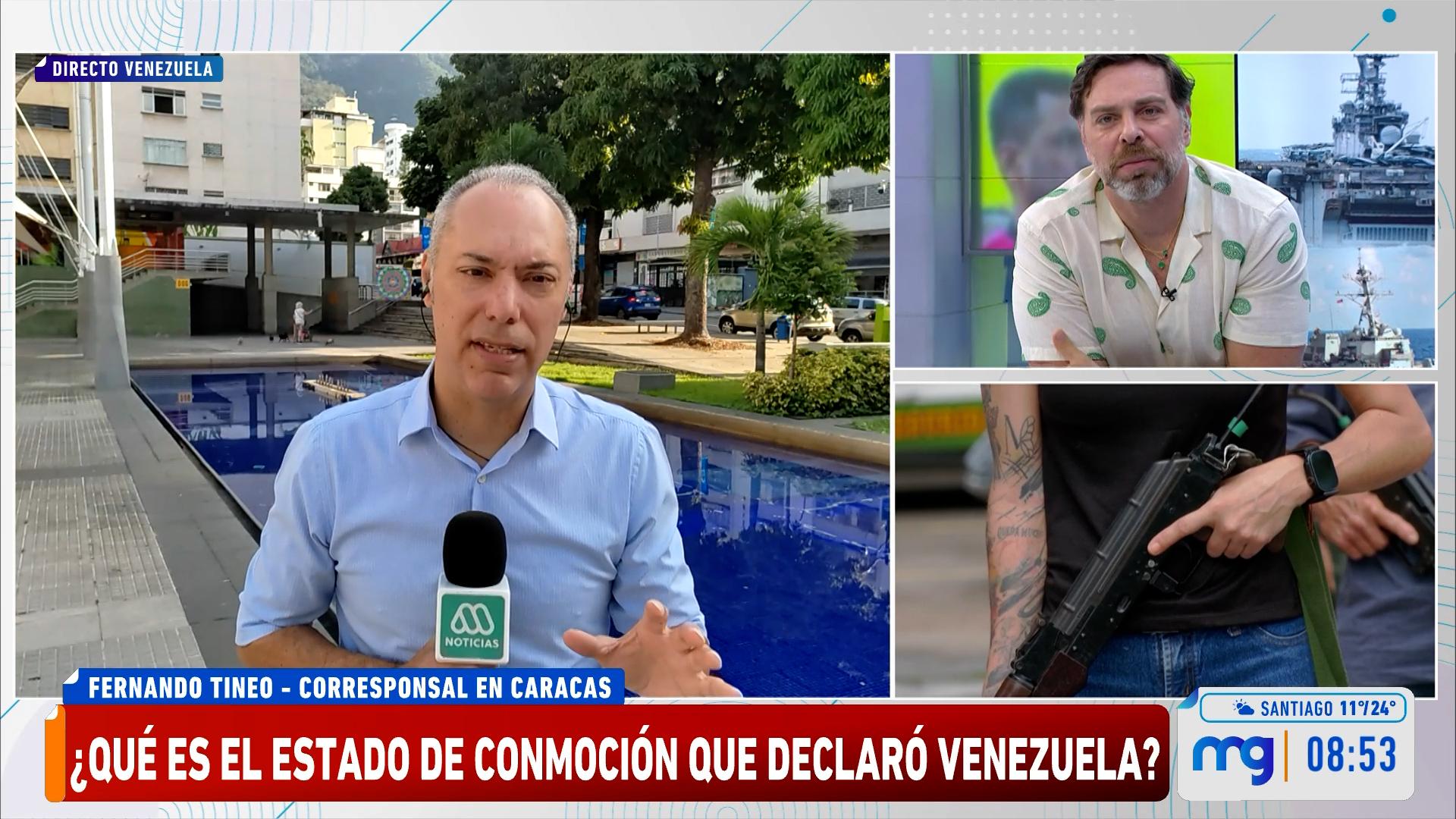 Estado de Comoción en Venezuela