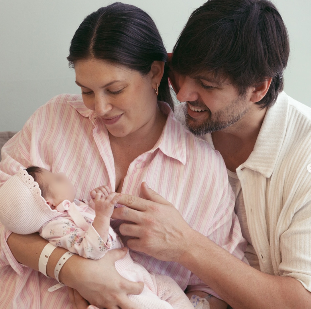 Eugenia Lemos y su hija