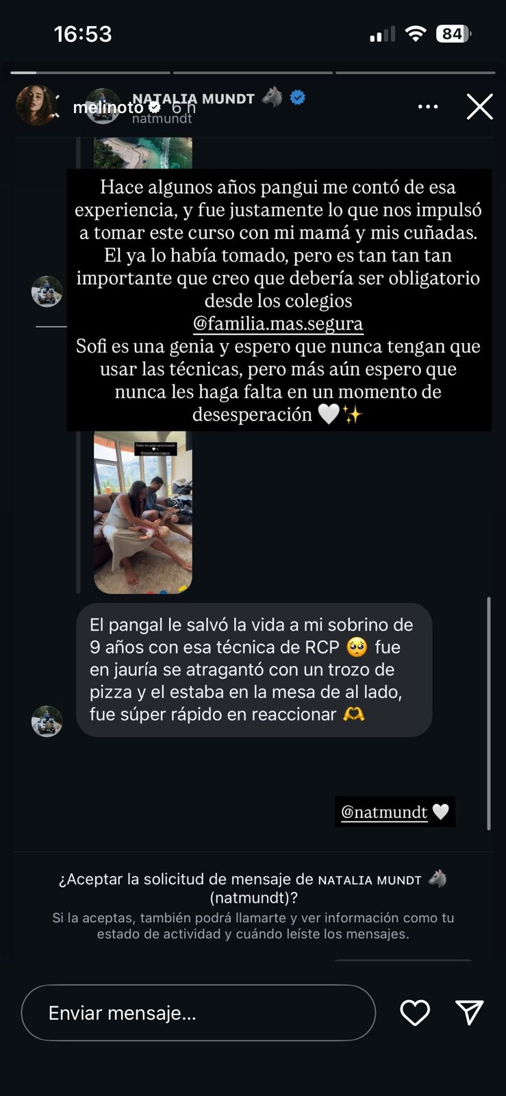 Historia de Melina Noto